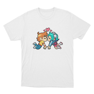Scott And Ramona Kiss Unisex T Shirt White