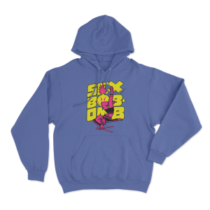 Scott Pilgrim Sex Bob Omb Drummer Unisex Hoodie Blue