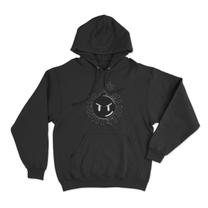 Scott Pilgrim Sex Bob Omb Logo Unisex Hoodie Black 1