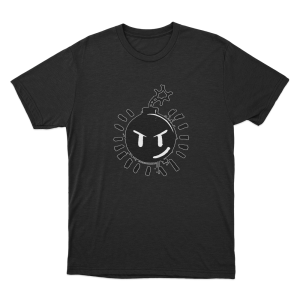Scott Pilgrim Sex Bob Omb Logo Unisex T Shirt Black
