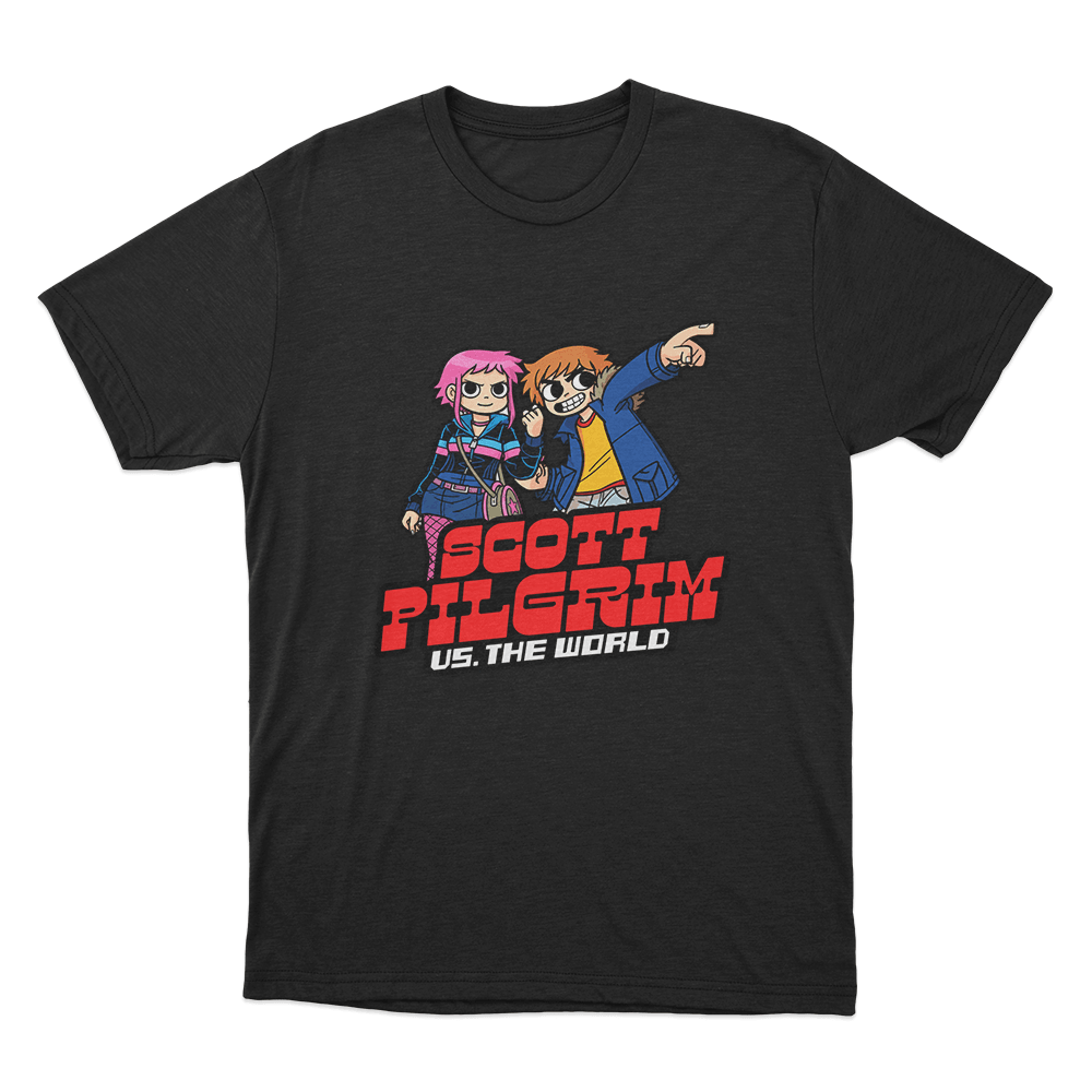 Scott Pilgrim Vs The World Cartoonish Unisex T Shirt Black Scott Pilgrim Vs The World Cartoonish Unisex T Shirt Black 1