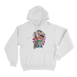 Scott Pilgrim Vs The World Funny Unisex Hoodie White