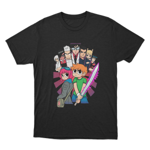 Scott Pilgrim Vs The World Funny Unisex T Shirt Black 1