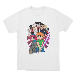 Scott Pilgrim Vs The World Funny Unisex T Shirt White
