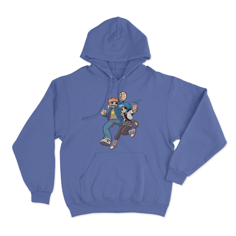 Scott & Ramona Unisex Hoodie Blue Scott Ramona Unisex Hoodie Blue