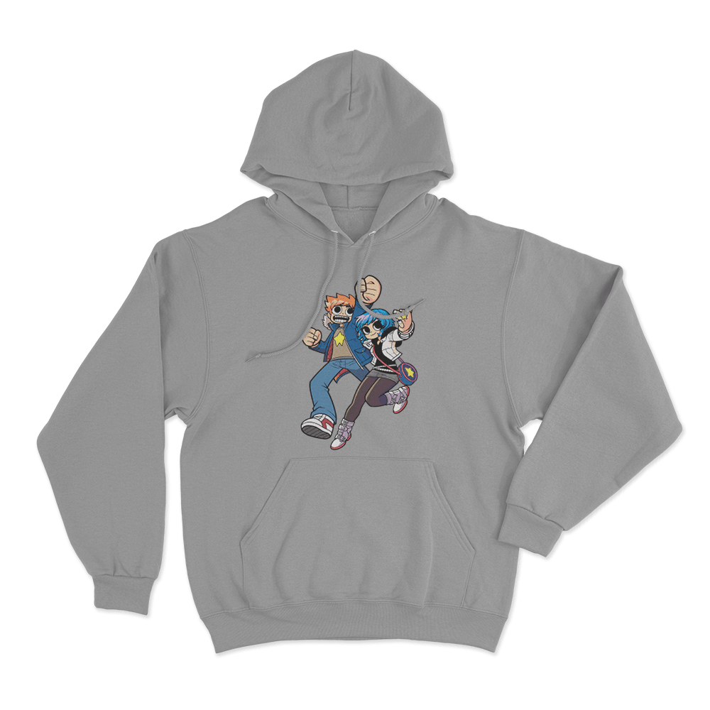 Scott & Ramona Unisex Hoodie Grey Scott Ramona Unisex Hoodie Grey