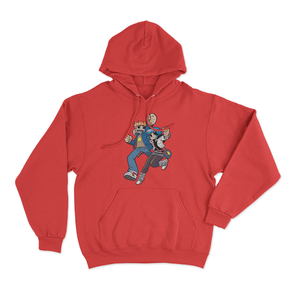 Scott & Ramona Unisex Hoodie Red Scott Ramona Unisex Hoodie Red