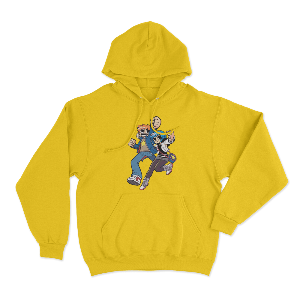 Scott & Ramona Unisex Hoodie Yellow Scott Ramona Unisex Hoodie Yellow