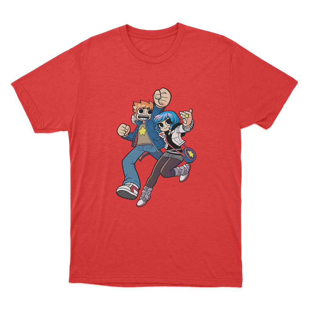 Scott & Ramona Unisex T Shirt Red Scott Ramona Unisex T Shirt Red