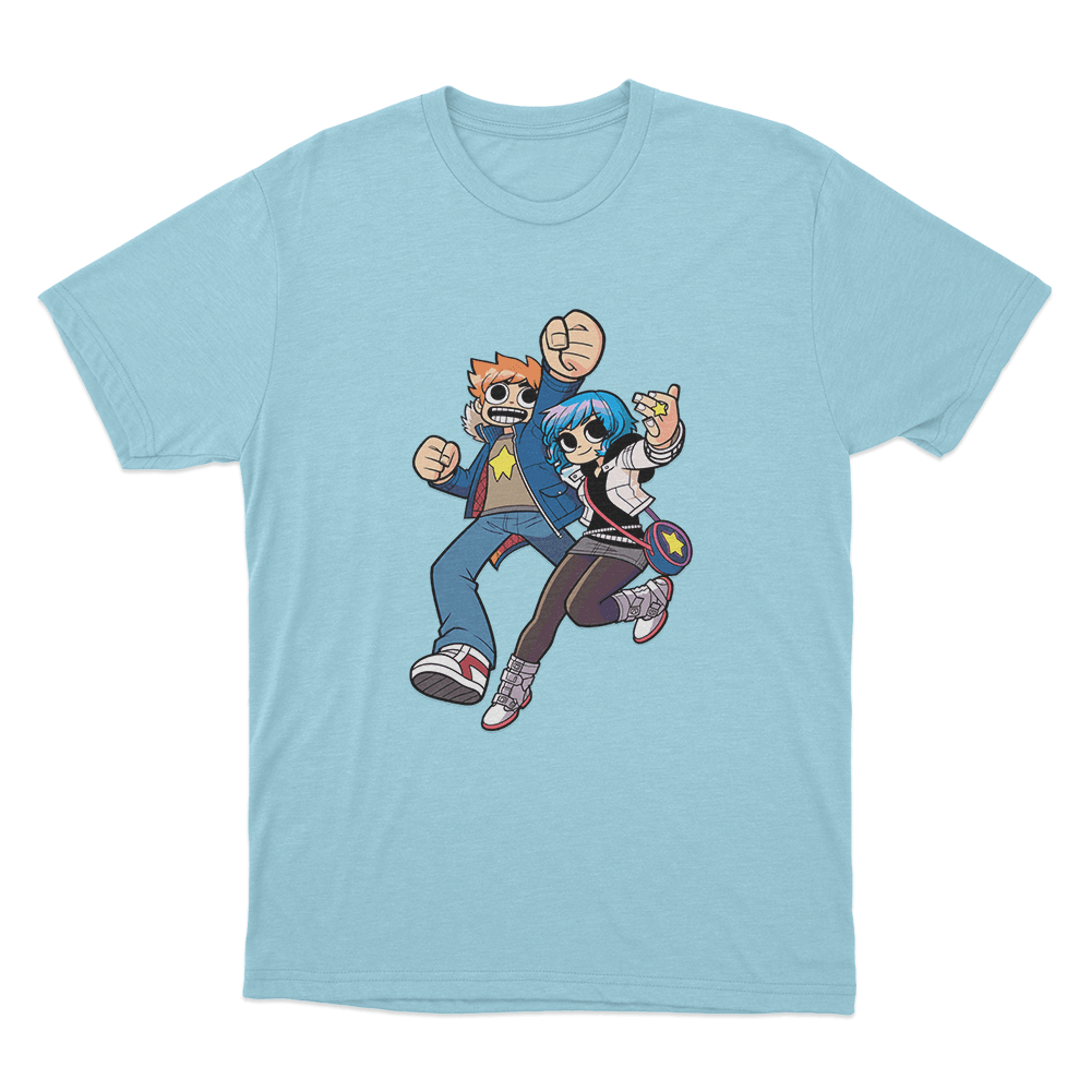 Scott & Ramona Unisex T Shirt Sky Blue Scott Ramona Unisex T Shirt Sky Blue