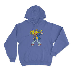 Scott Unisex Hoodie Blue 1