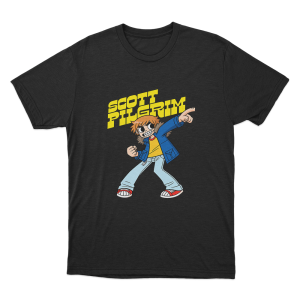 Scott Unisex T Shirt Black