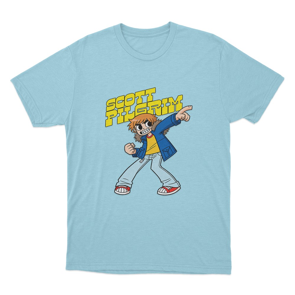 Scott Unisex T Shirt Sky Blue Scott Unisex T Shirt Sky Blue